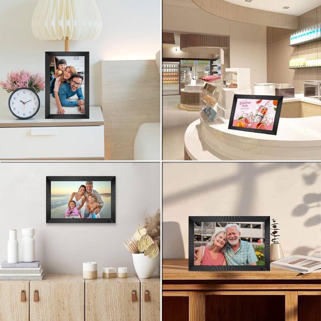 デジタルフォトフレーム 10.1インチ 1280×800IPS 簡単操作