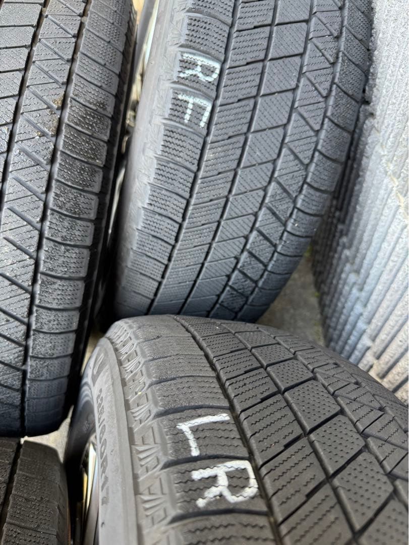 【美品】アルファード30後期 純正17インチ　スタッドレス&ホイールセット