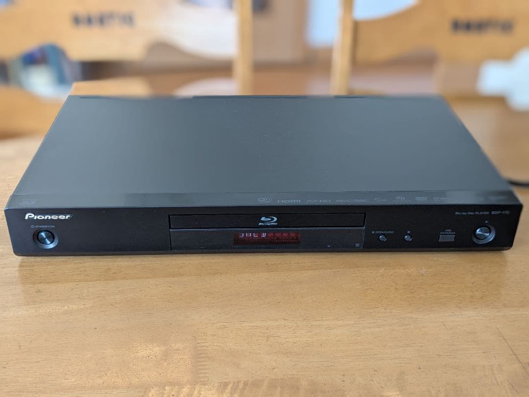 【名機】Pioneer BDP-170-K Blu-rayプレーヤー