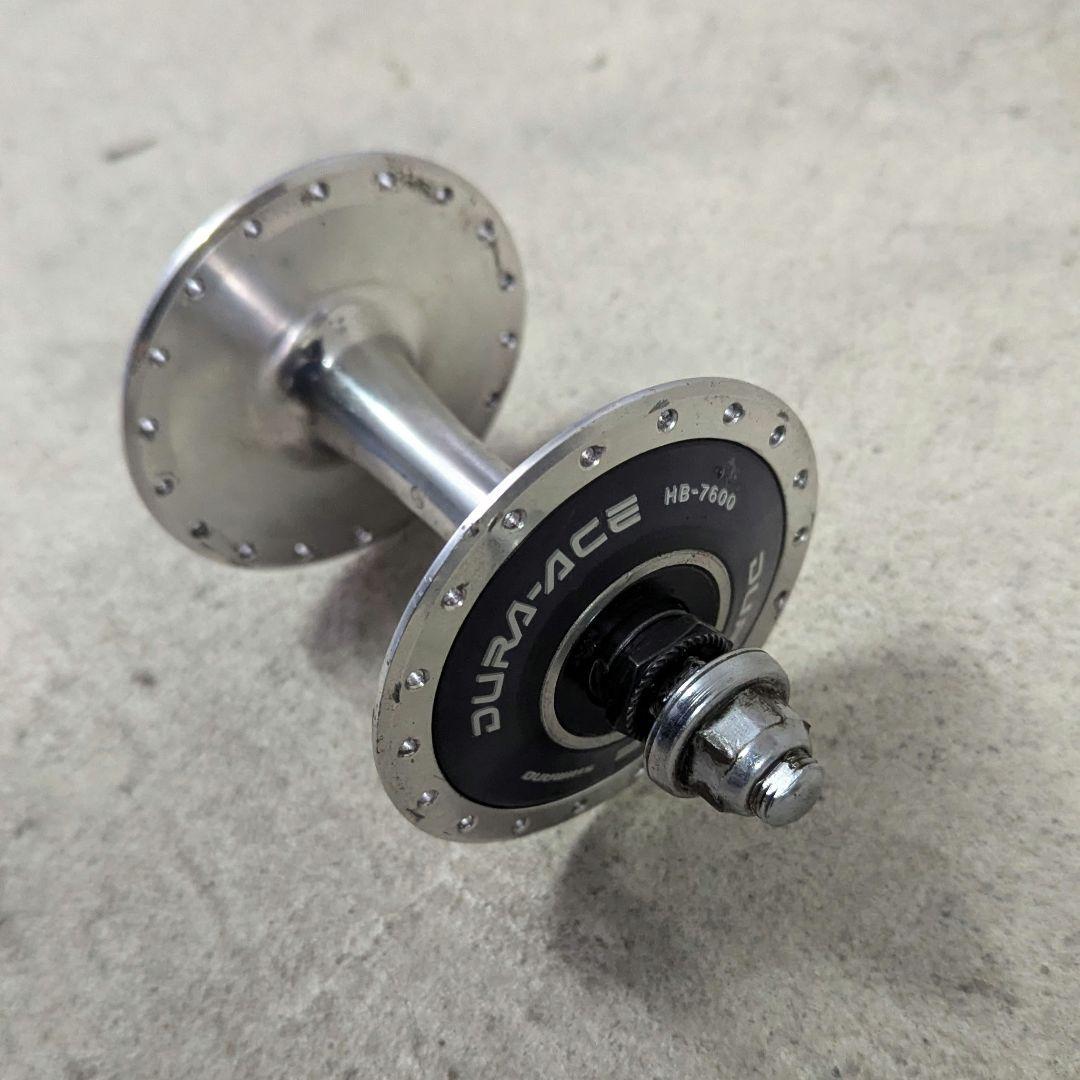 SHIMANO DURA-ACE HB-7600 リアハブ njs 競輪　36H