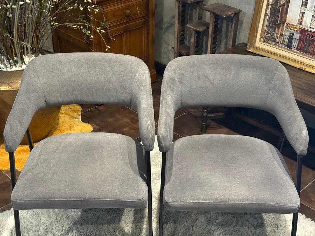 ニトリ NITORI ファブリック　ダイニングチェア　DCイジー　H