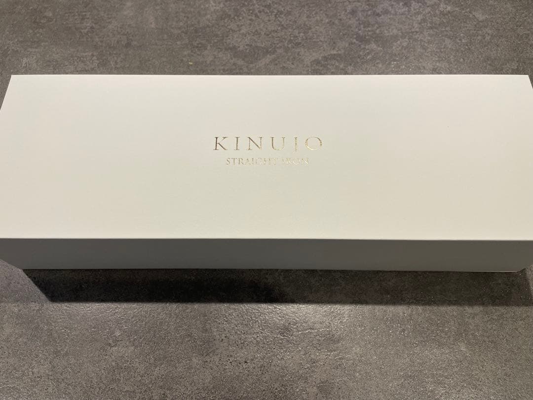 kinujoストレートヘアアイロン 新品・未使用