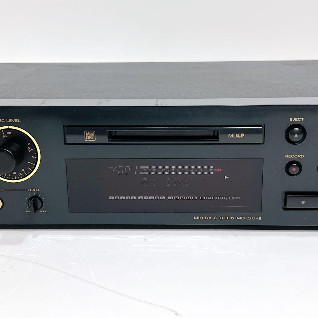【良品・動作品】 TEAC MD-5MK2 MDデッキ　MDレコーダー