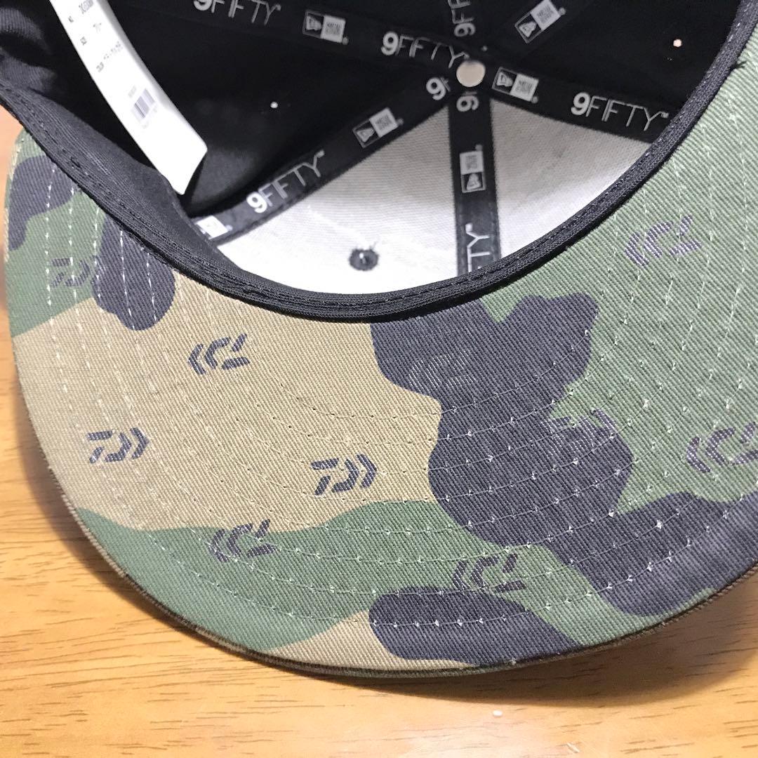 値下　DAIWA 9FIFTY スナップバックキャップ BK/迷彩/NEWERA