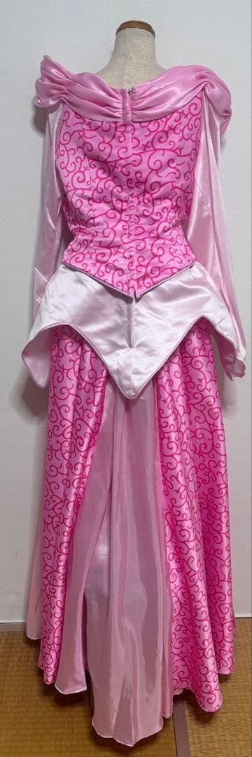 オーロラ姫ドレス　ティアラネックレスウィッグ4点セット　Dハロシークレットハニー