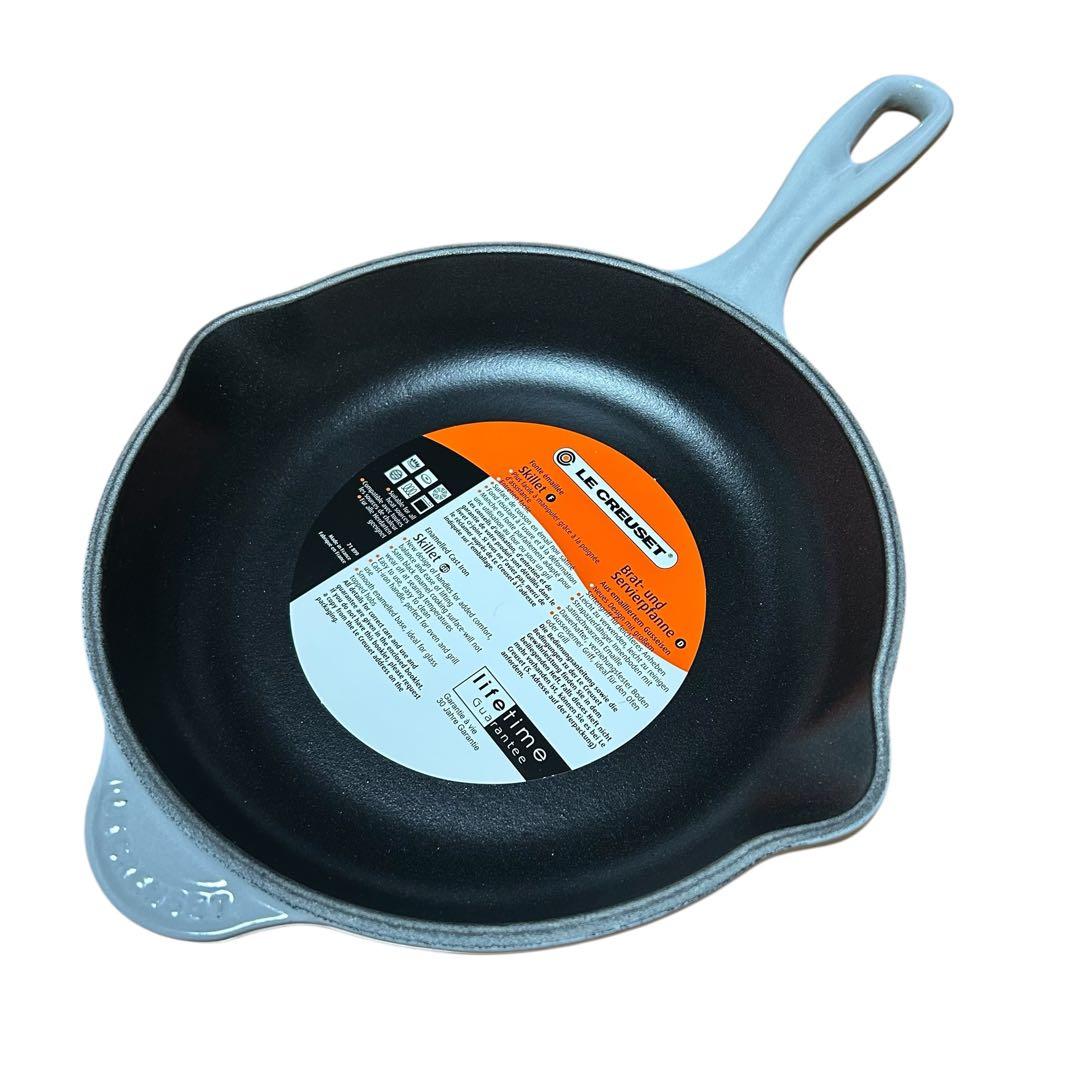 ⭐️新品未使用⭐️LE CREUSET グレー スキレット