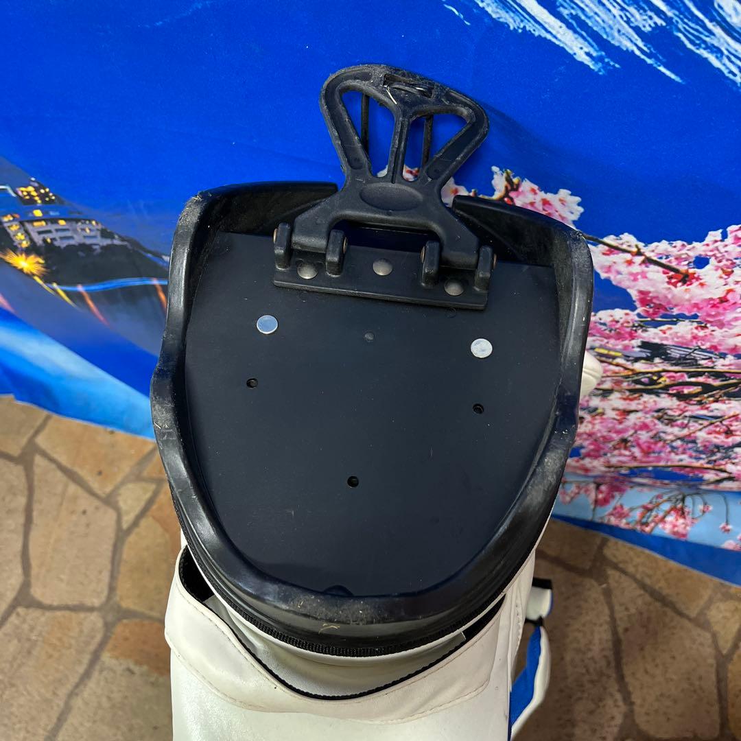 寶BT-1066 PEARLY GATES スタンドキャディバッグ 白