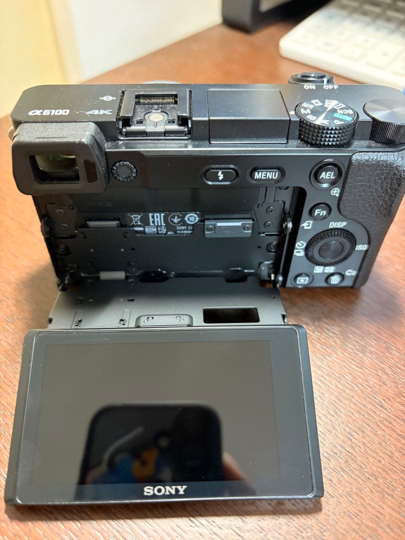 SONY α6100 ミラーレスカメラ 本体のみ (予備バッテリー付き)
