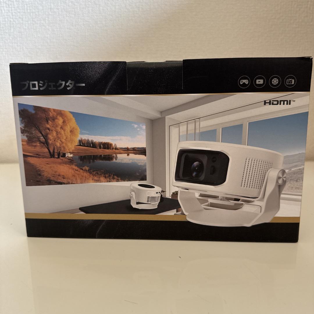 プロジェクター 家庭 小型 1080P 8K対応 Android TV 14.0