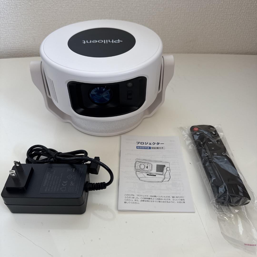 プロジェクター 家庭 小型 1080P 8K対応 Android TV 14.0