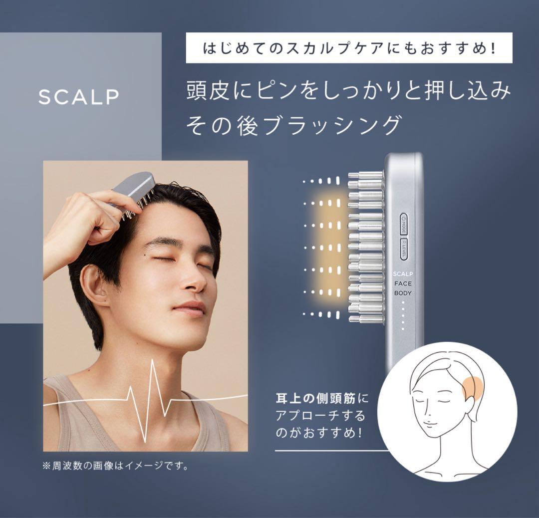 【美顔器】SALONIA EMS LIFT BRUSH