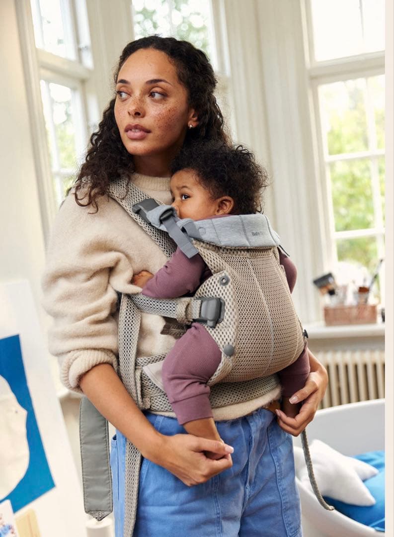 ベビージョルン　 ハーモニー　抱っこ紐 アンスラサイト　 メッシュ
