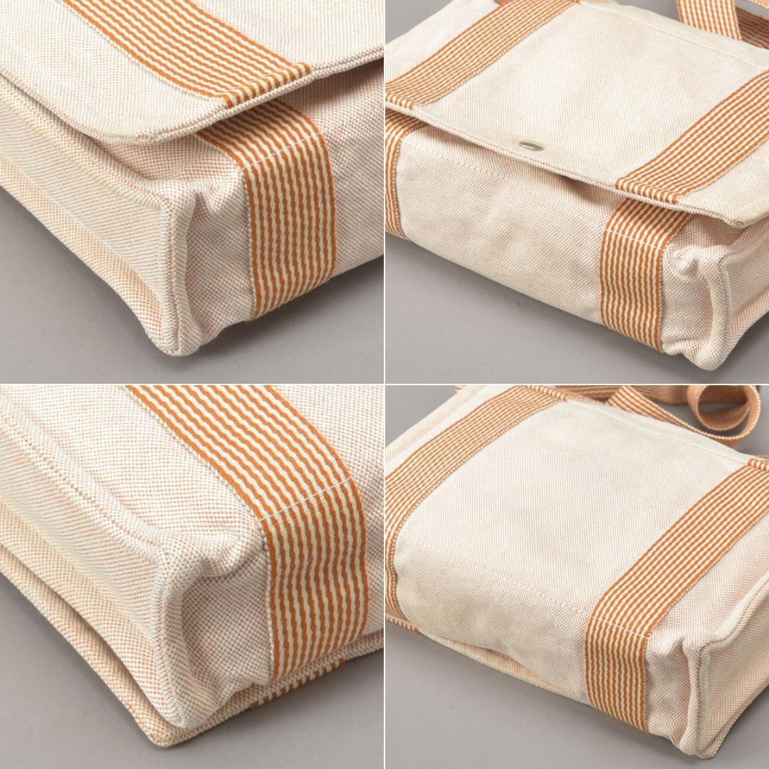 美品◇エルメスニューフールトゥバサスPMショルダーバッグクリーニング済オレンジ