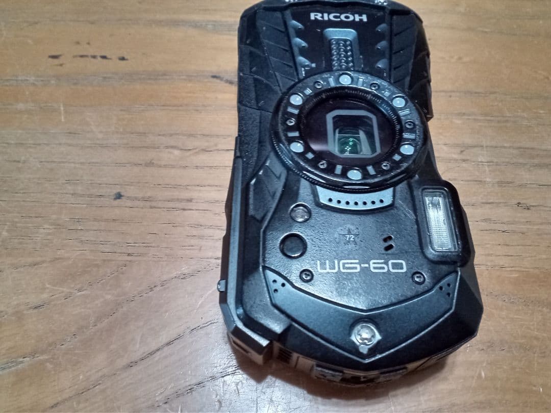 RICOH WG-60 ブラック リコー 本格防水・耐衝撃