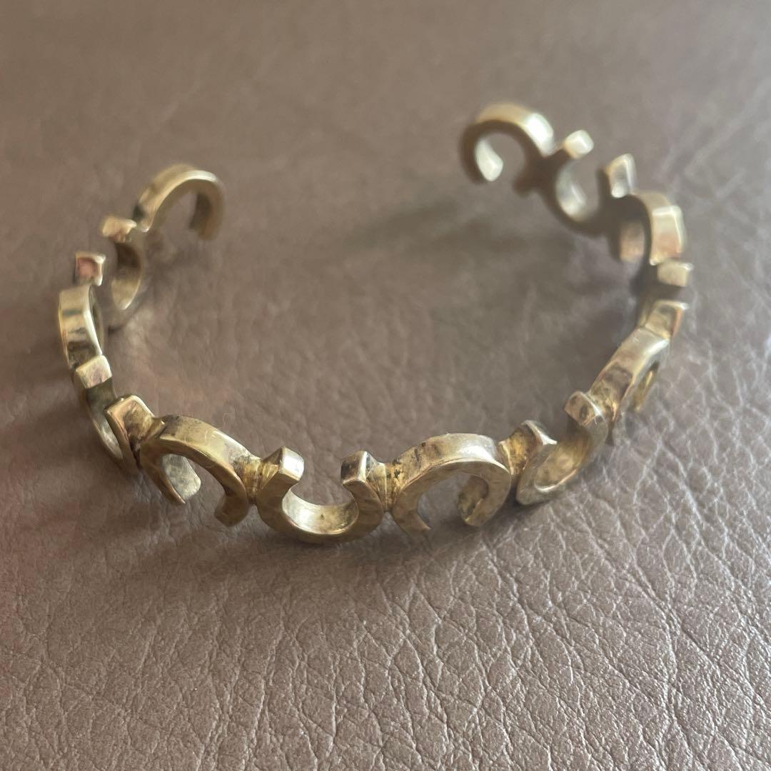 203jewelry シルバー馬蹄バングル