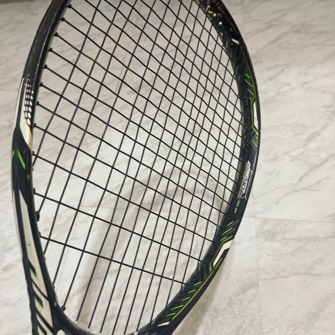 MIZUNO ミズノ ソフトテニスラケット　DIOS　50-R 黒 黄緑