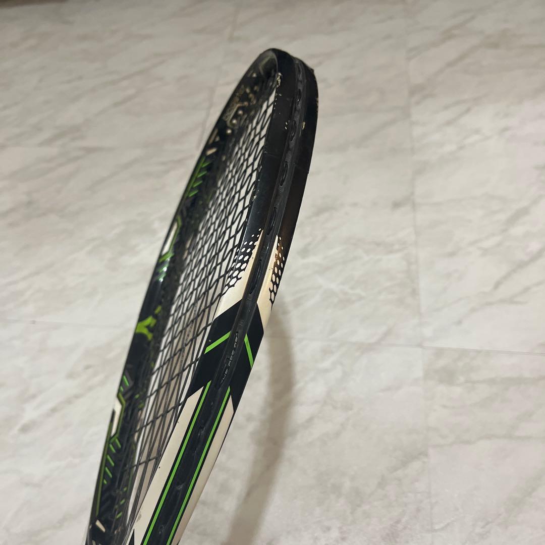 MIZUNO ミズノ ソフトテニスラケット　DIOS　50-R 黒 黄緑