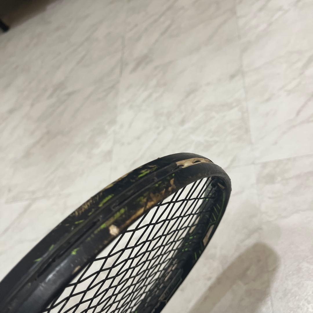 MIZUNO ミズノ ソフトテニスラケット　DIOS　50-R 黒 黄緑