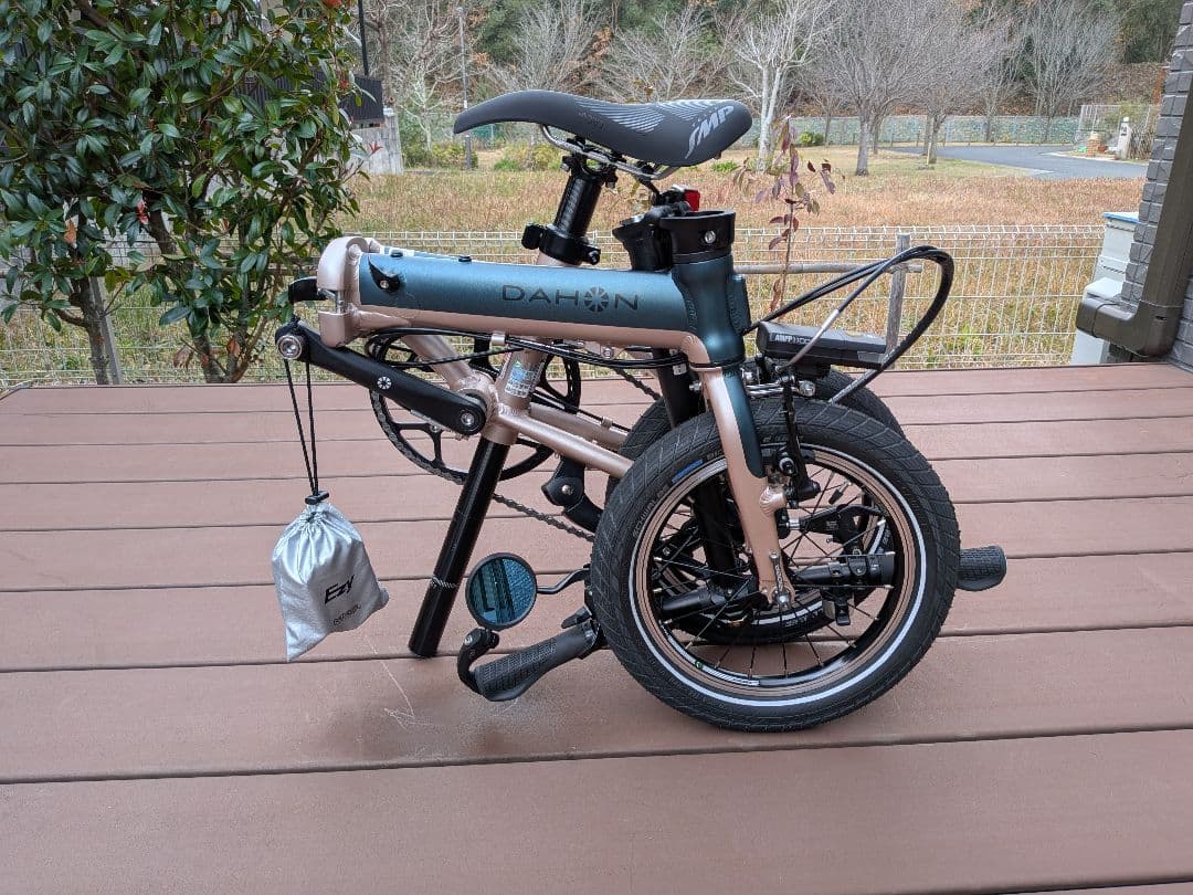 DAHON K3 カスタム ピーコックブルー