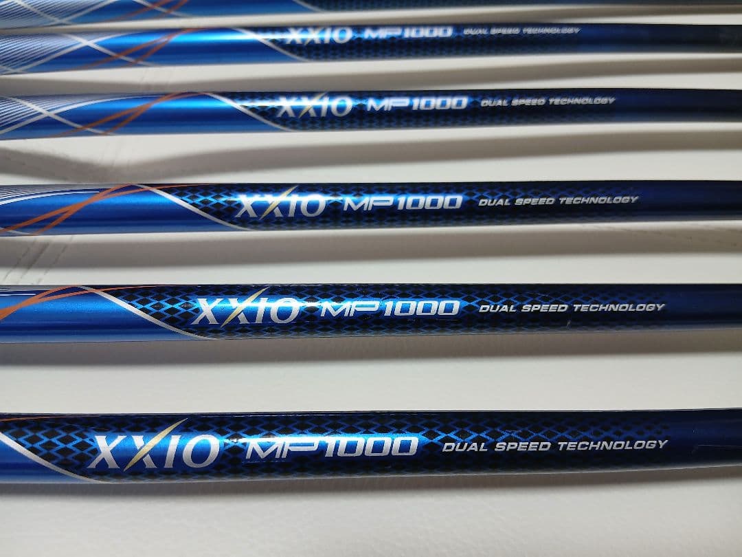 ゼクシオアイアンMP1000 Rシャフト7本セット　6~S