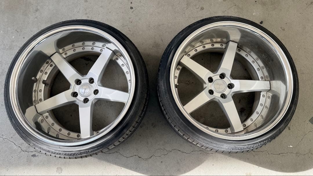 WORKグノーシス GR203 20インチ　深リム4本セット10.5/12.5j