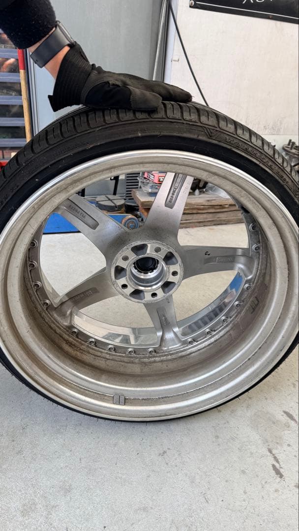 WORKグノーシス GR203 20インチ　深リム4本セット10.5/12.5j