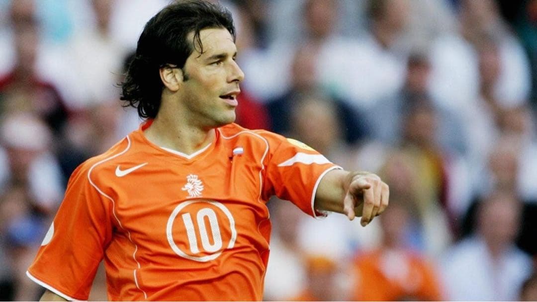 オランダ代表 2004 #10 ファンニステルローイ ユニフォーム