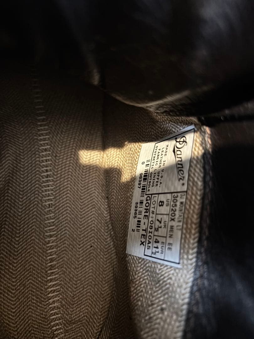 Danier ダークブラウン ブーツ　US8 26cm