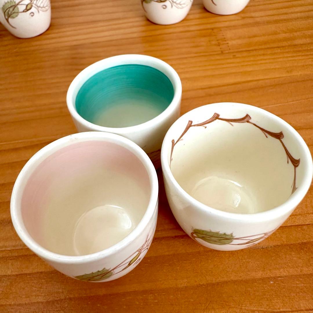 034 スージークーパー 希少パトリシアローズ エッグカップ 9種類セット