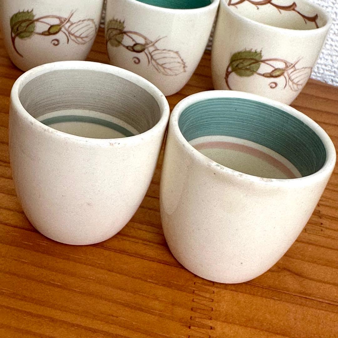 034 スージークーパー 希少パトリシアローズ エッグカップ 9種類セット