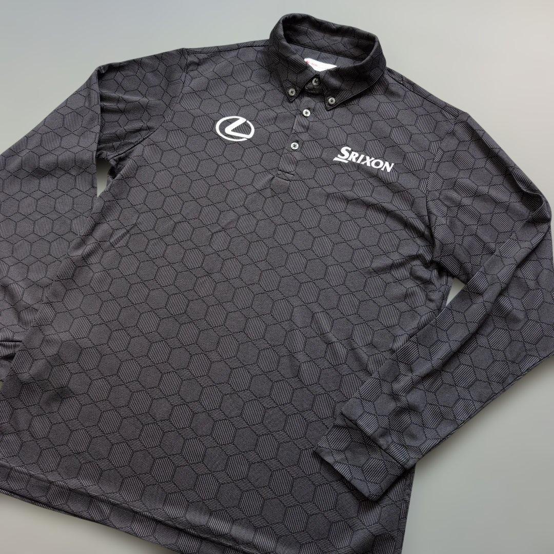 【希少】スリクソンゴルフ　レクサスコラボ松山英樹着用モデル　ダークグレー　LL