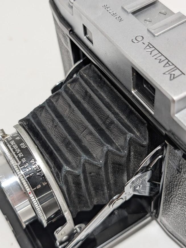 【整備済】マミヤ MAMIYA 6 蛇腹 スプリング 中判カメラ