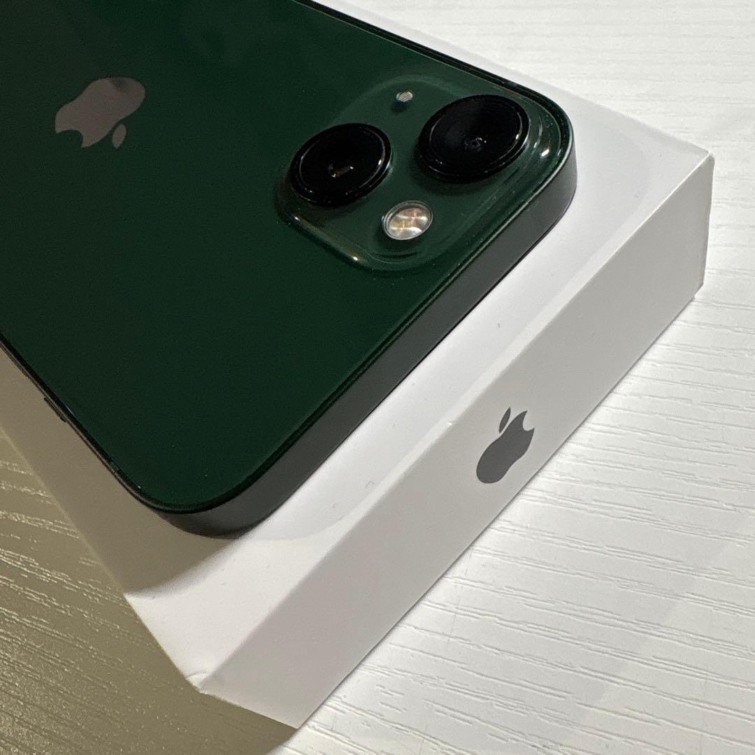 iPhone 13 128GB SIMフリー グリーン 極美品