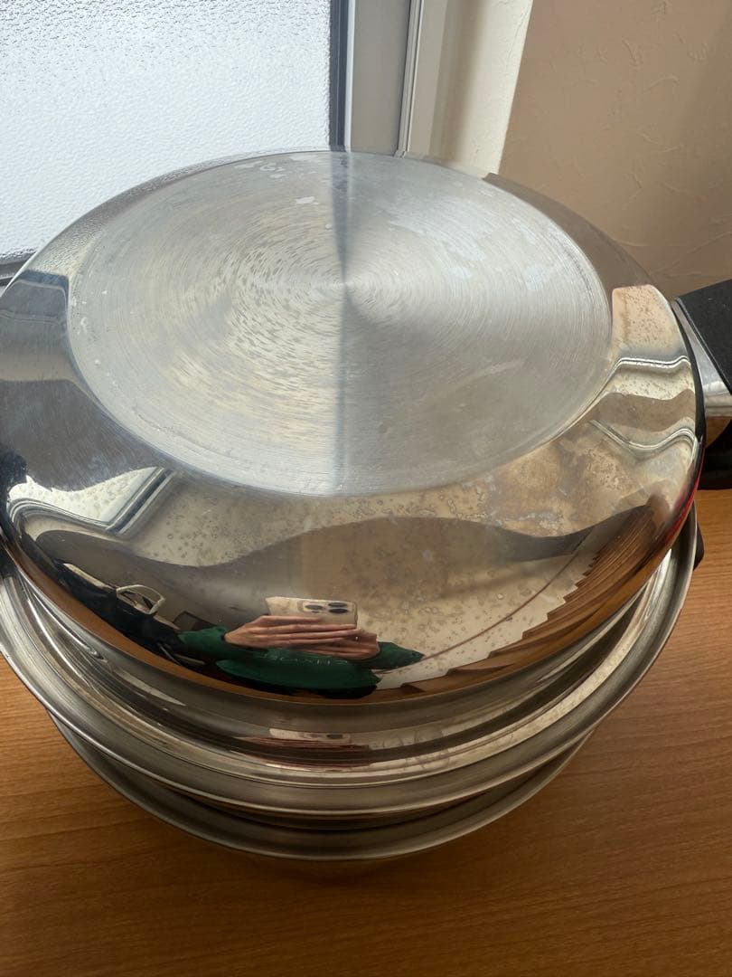 アムウェイ鍋　6リットルシチューパンセット　重ね調理　クイーンクック