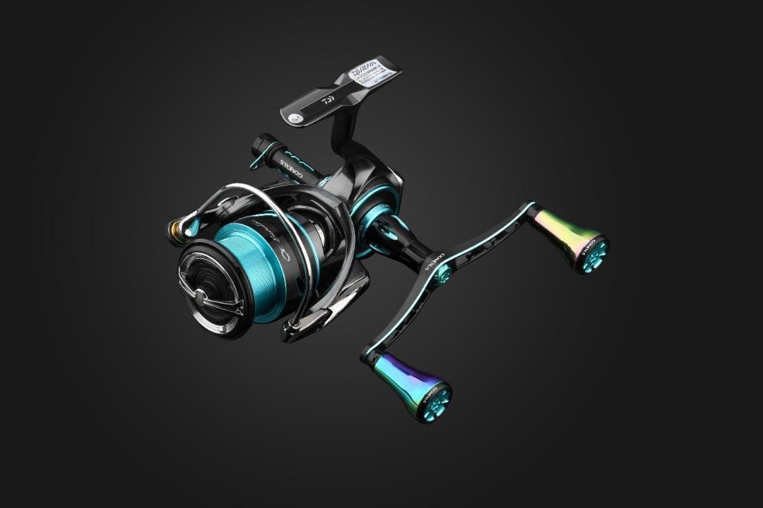 ゴメクサス　ダブルハンドル　98mm　チタンノブ　エメラルダスカラー