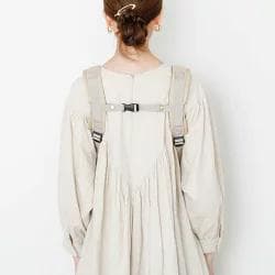 モンシェリ　ペット巾着メッシュギャザーリュック　S