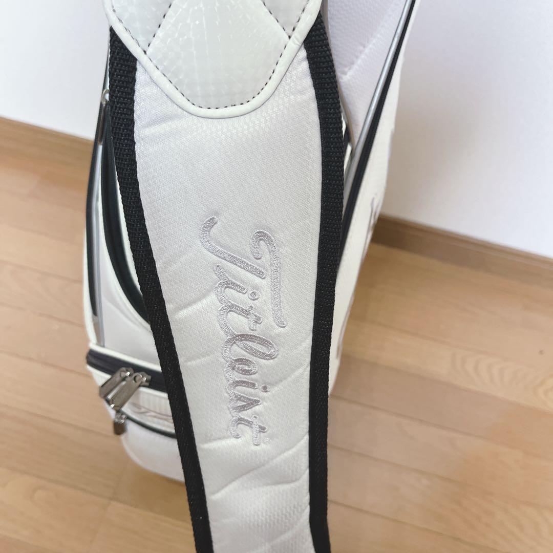 K263 Titleist タイトリスト ホワイト キャディバッグ