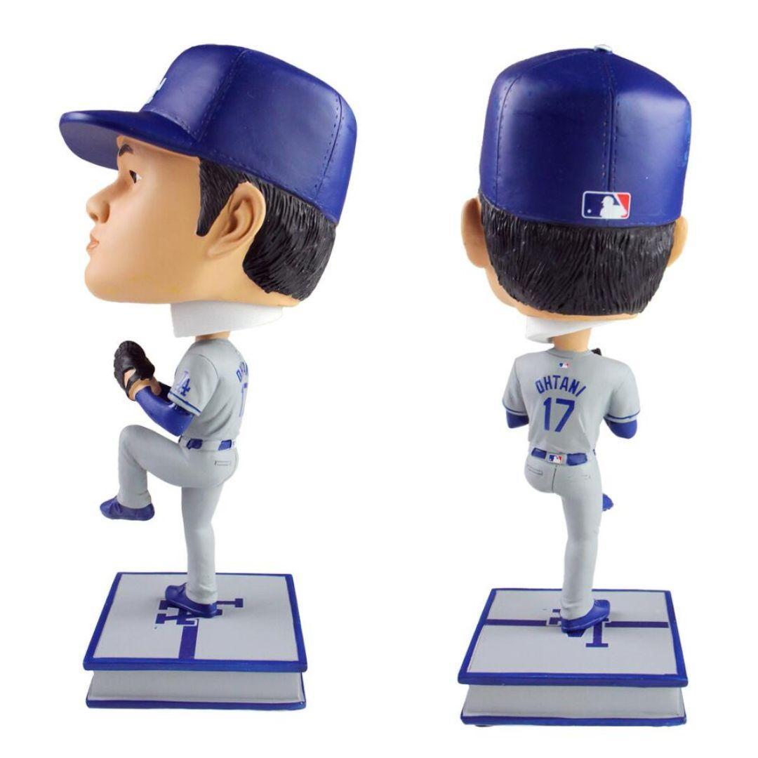 希少 世界限定10000個 大谷翔平ピッチャーボブルヘッド アウェーユニフォーム