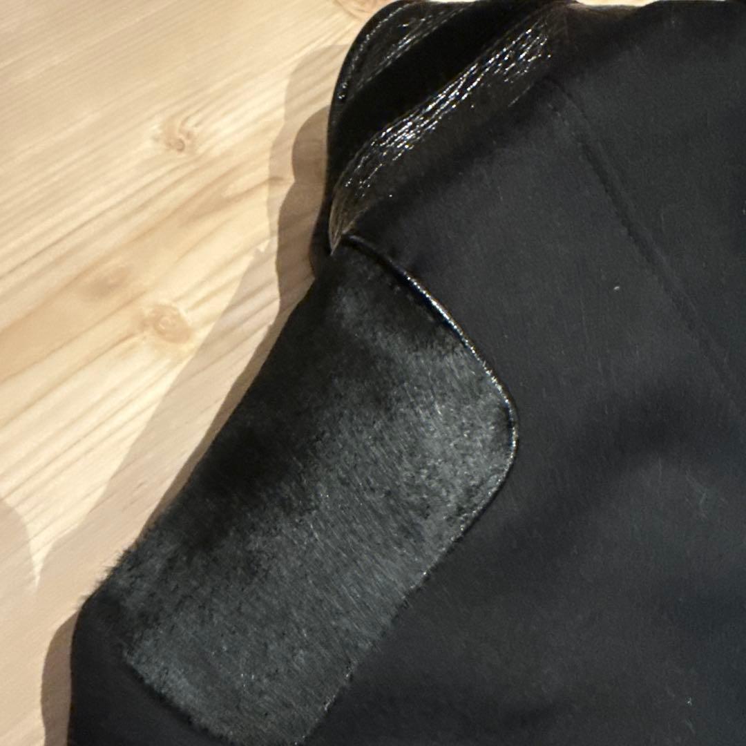 TOD'S 黒 ウール ダブルブレストコート