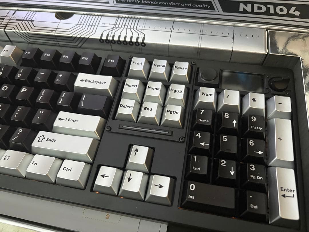 Chilkey ND104 USBキーボード ブラック