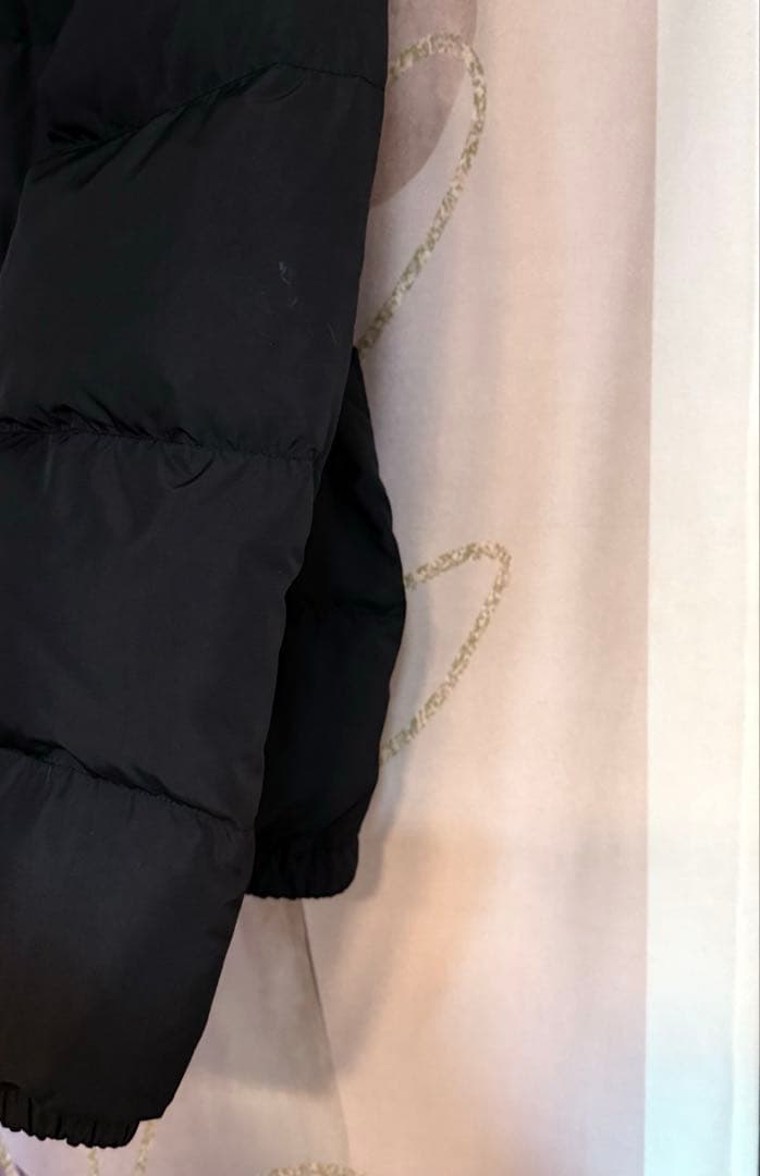 ポロラルフローレン ゴールドポニー刺繍 ダウンジャケット フード付き ブラック