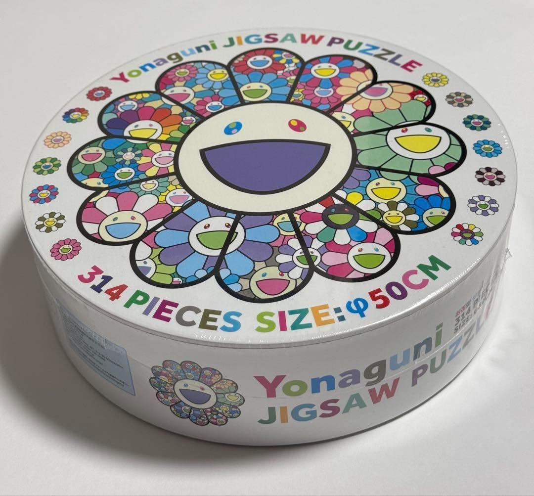 新品未開封　村上隆　フラワー型　ジグソーパズル　カイカイキキ