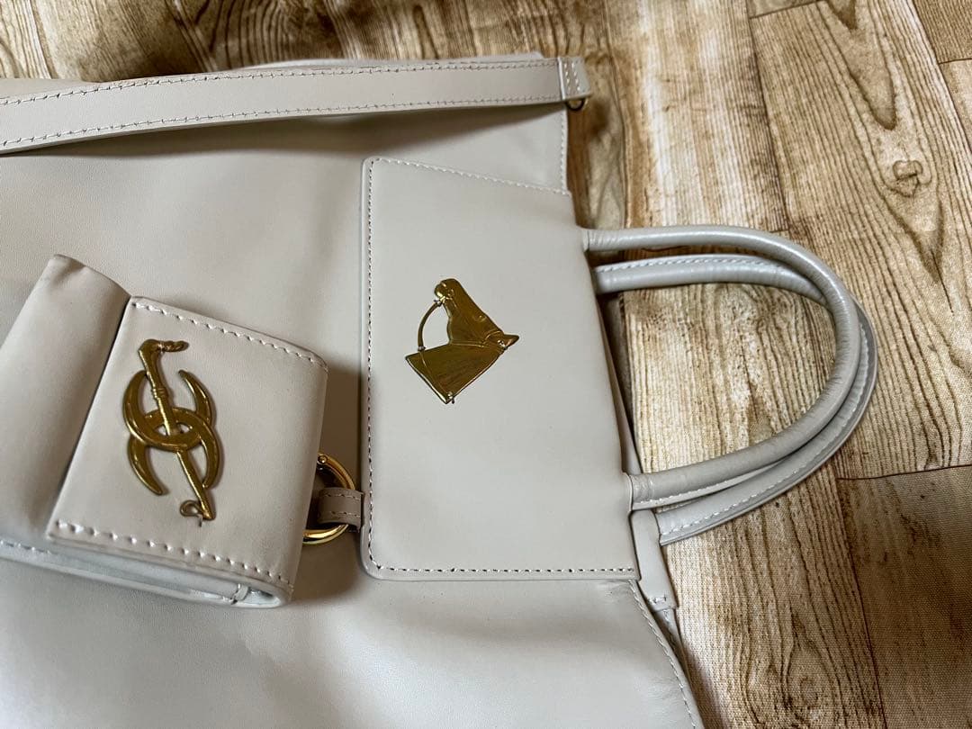 正規品ブルックリンear総レザー2wayバッグ2点で。L43cmとM35中古良好