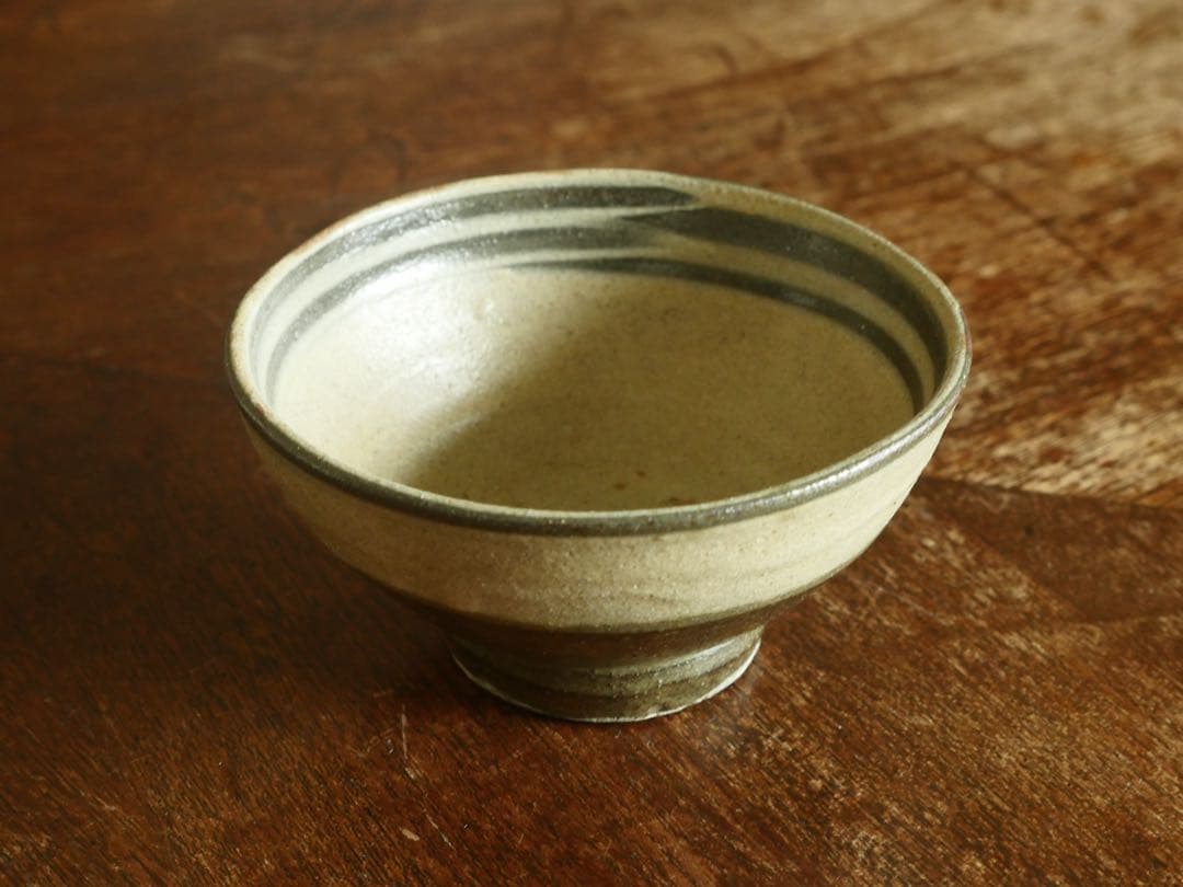 壺屋焼　金城次郎　茶碗　古作