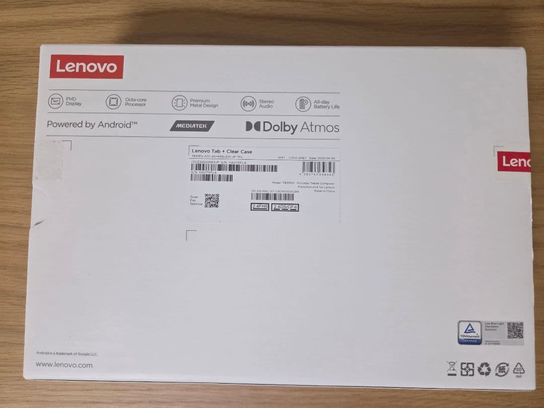 【美品】Lenovo Tab レノボ ZAEH0063JP
