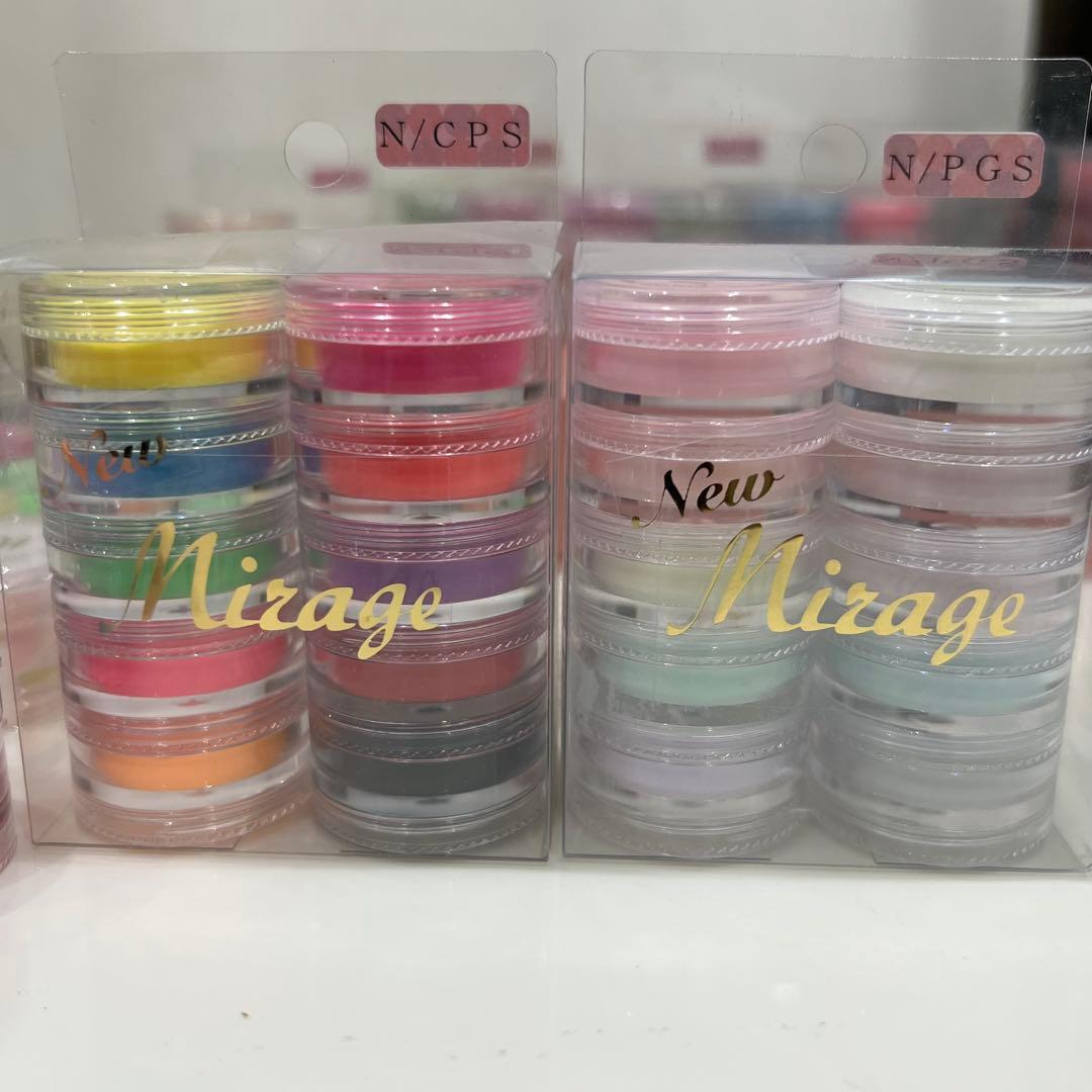 Mirage ミラージュ　ネイルアートパウダーセット 3Dアート