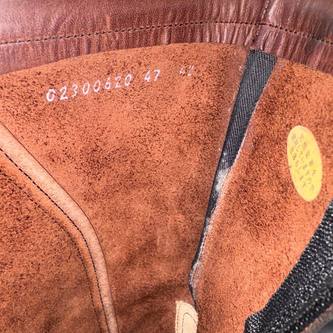 5351 POURLES HOMMES エンジニアブーツ【42】ブラウン Y2K