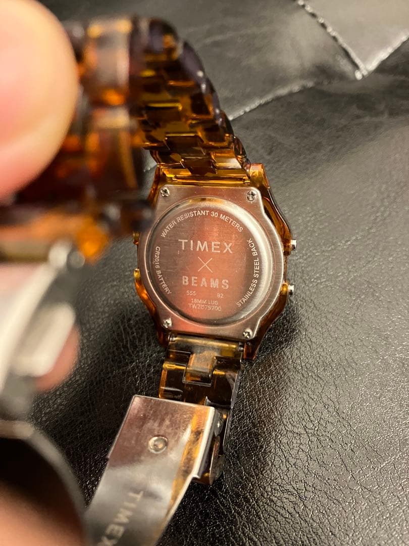 TIMEX×BEAMS 別注 べっ甲 腕時計
