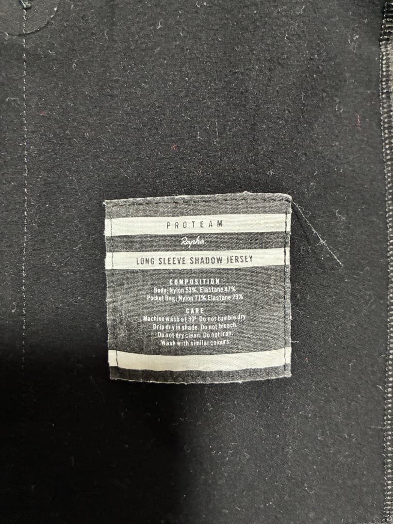 ウェア Rapha pro team shadow jersey