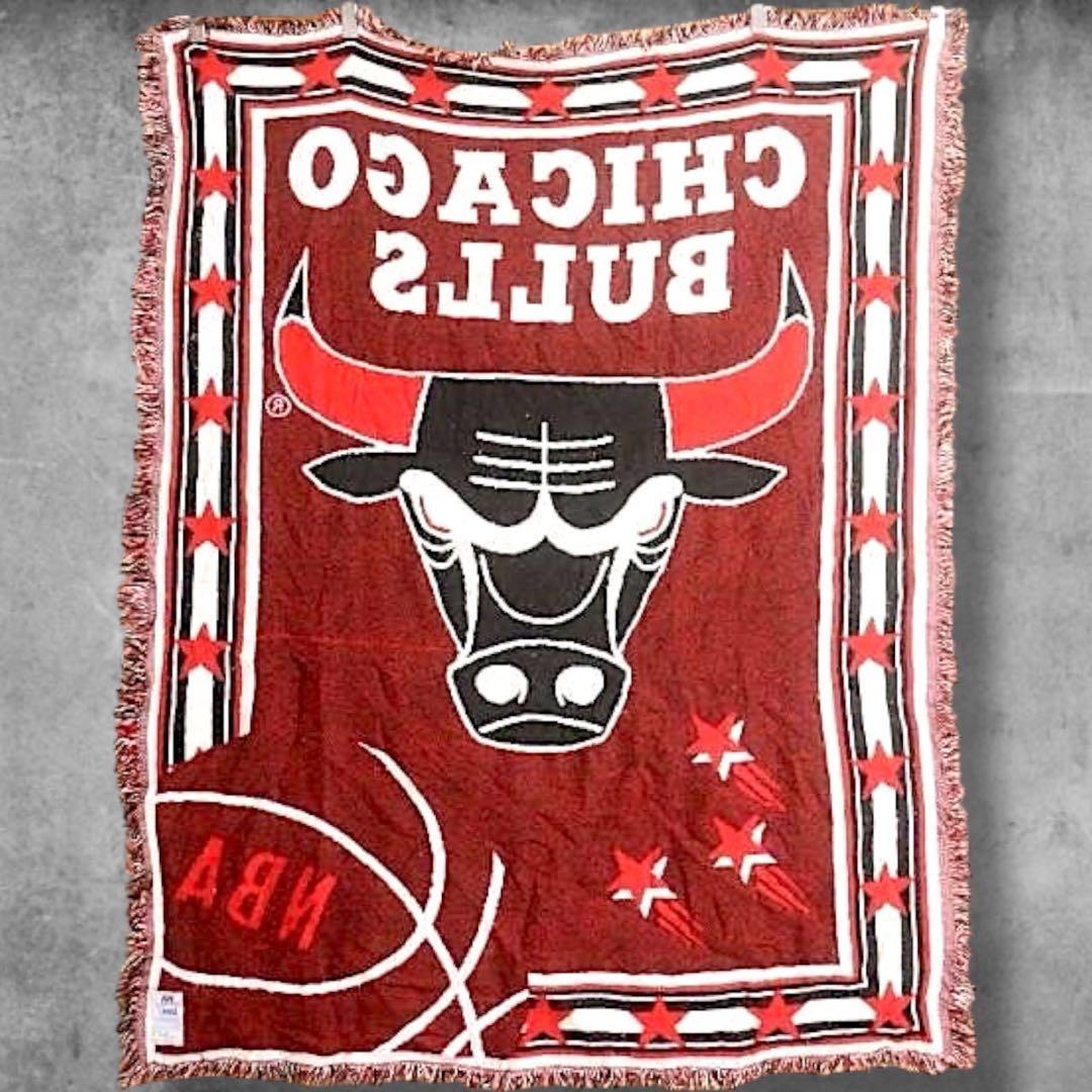 BPPZ チーム ラグ タペストリー USA製 NBA シカゴ ブルズ バスケ